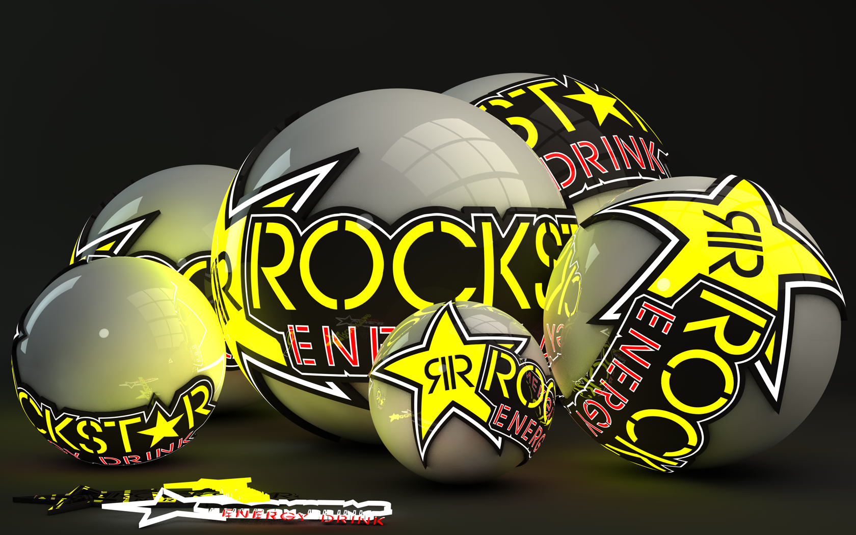 Rockstar Energy Logo Wallpaper Drink