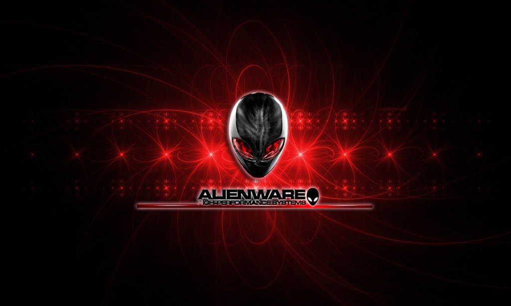 Red Alienware By Zahid4world