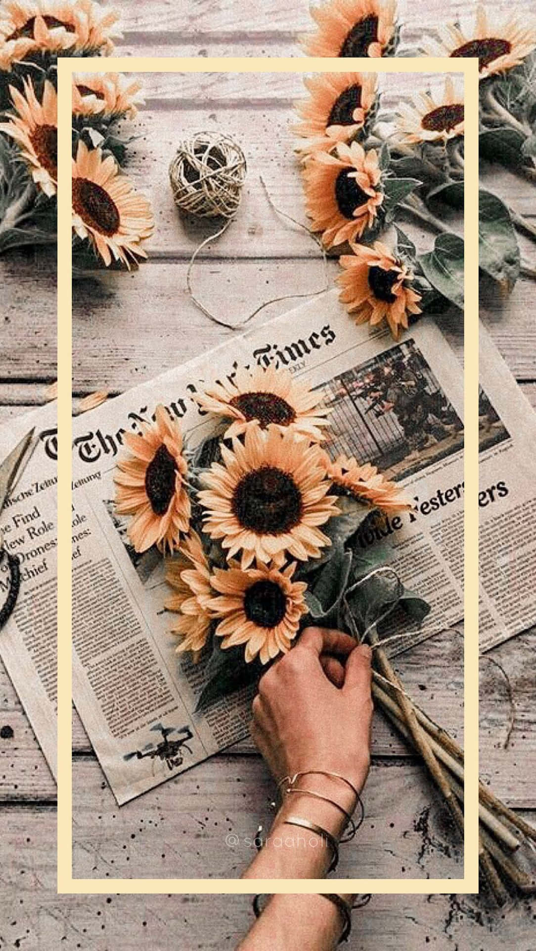 Floral Aesthetic iPhone Wallpaper