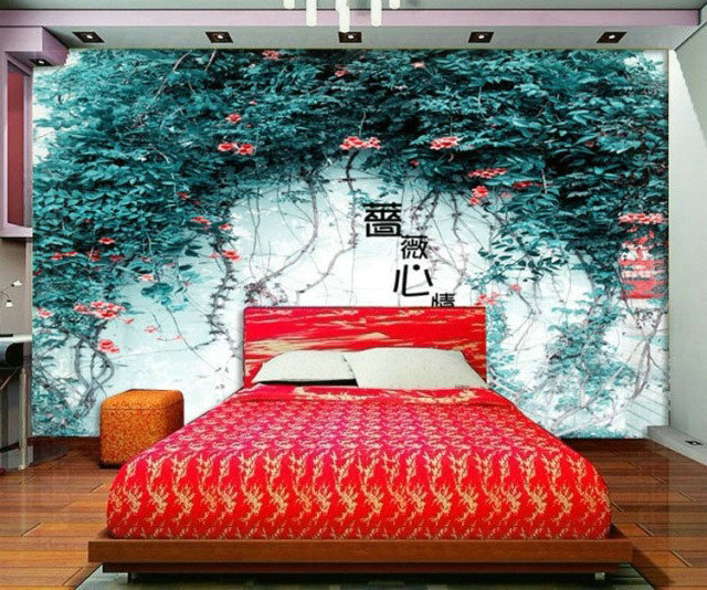 chinoiserie wallpaper 1 Square meter wall painting wallpaper new york