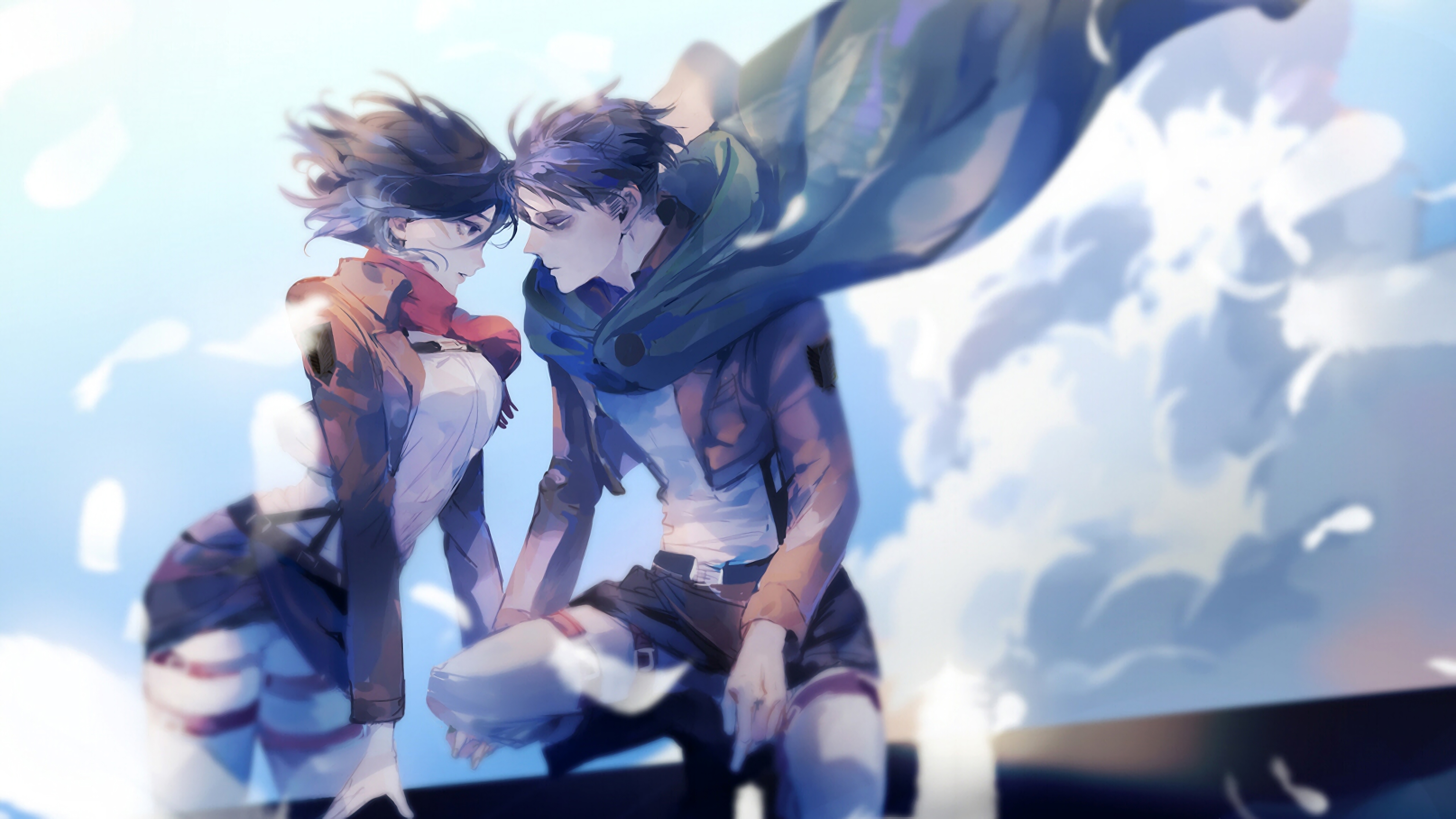 Levi And Mikasa Wallpaper