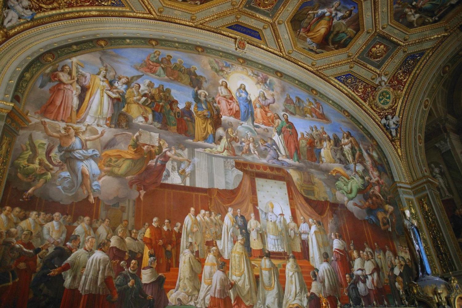 Sistine Chapel Upgraded Wallpaper Desktop Picture