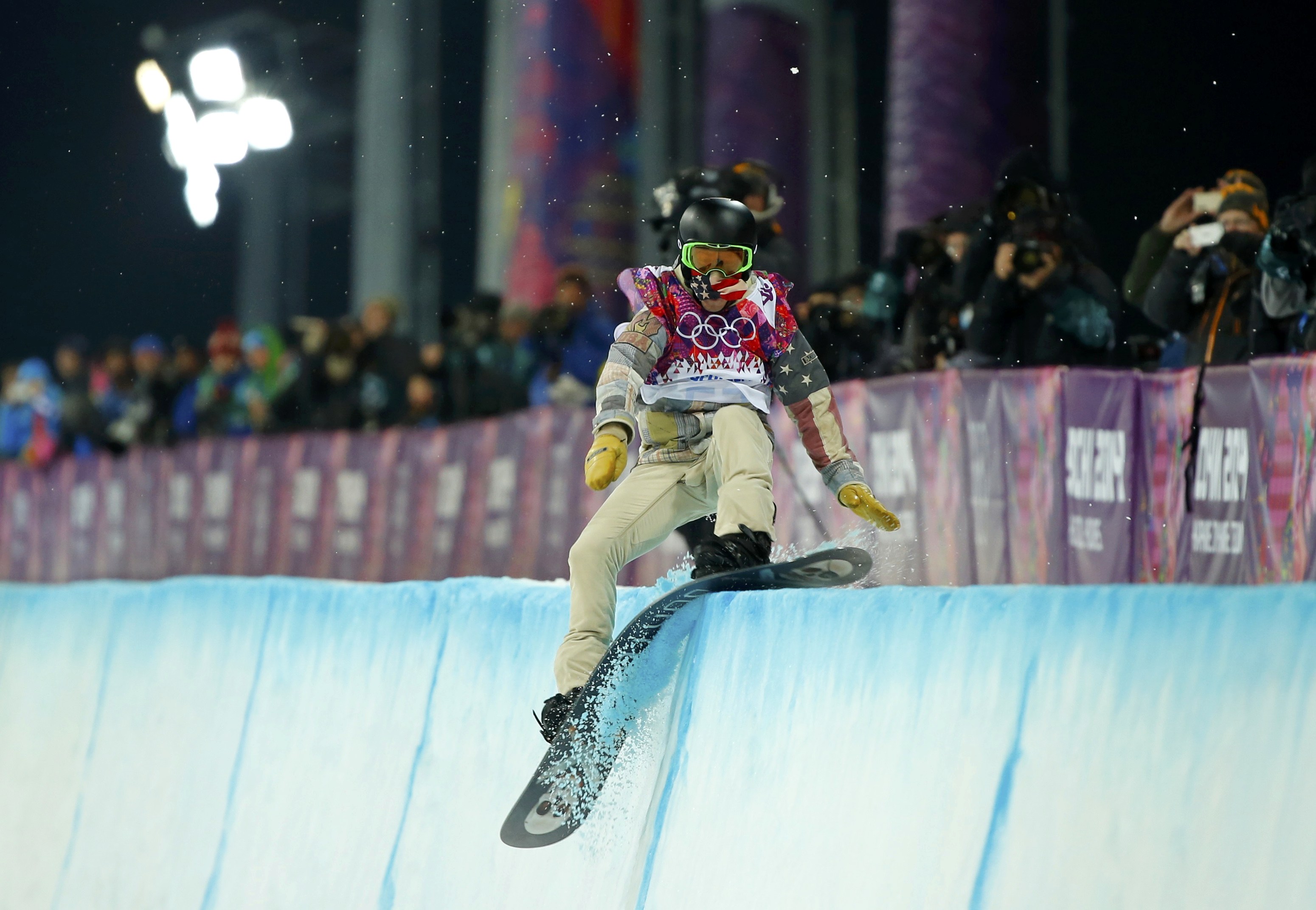 Sochi Olympics Day Shaun White Lands In 4th Place