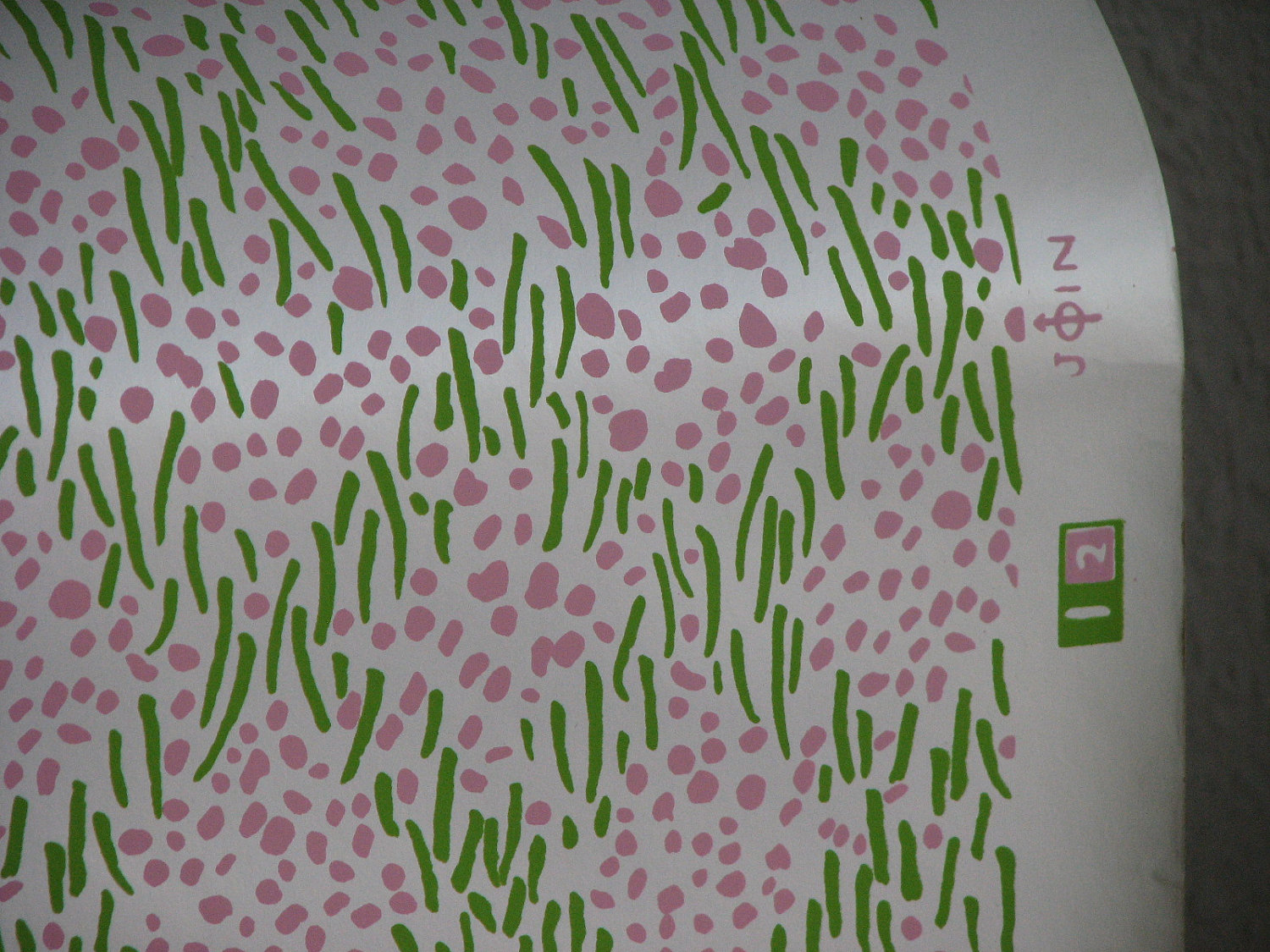 Vintage Pink And Green Wallpaper Trilby By Myvintagefix
