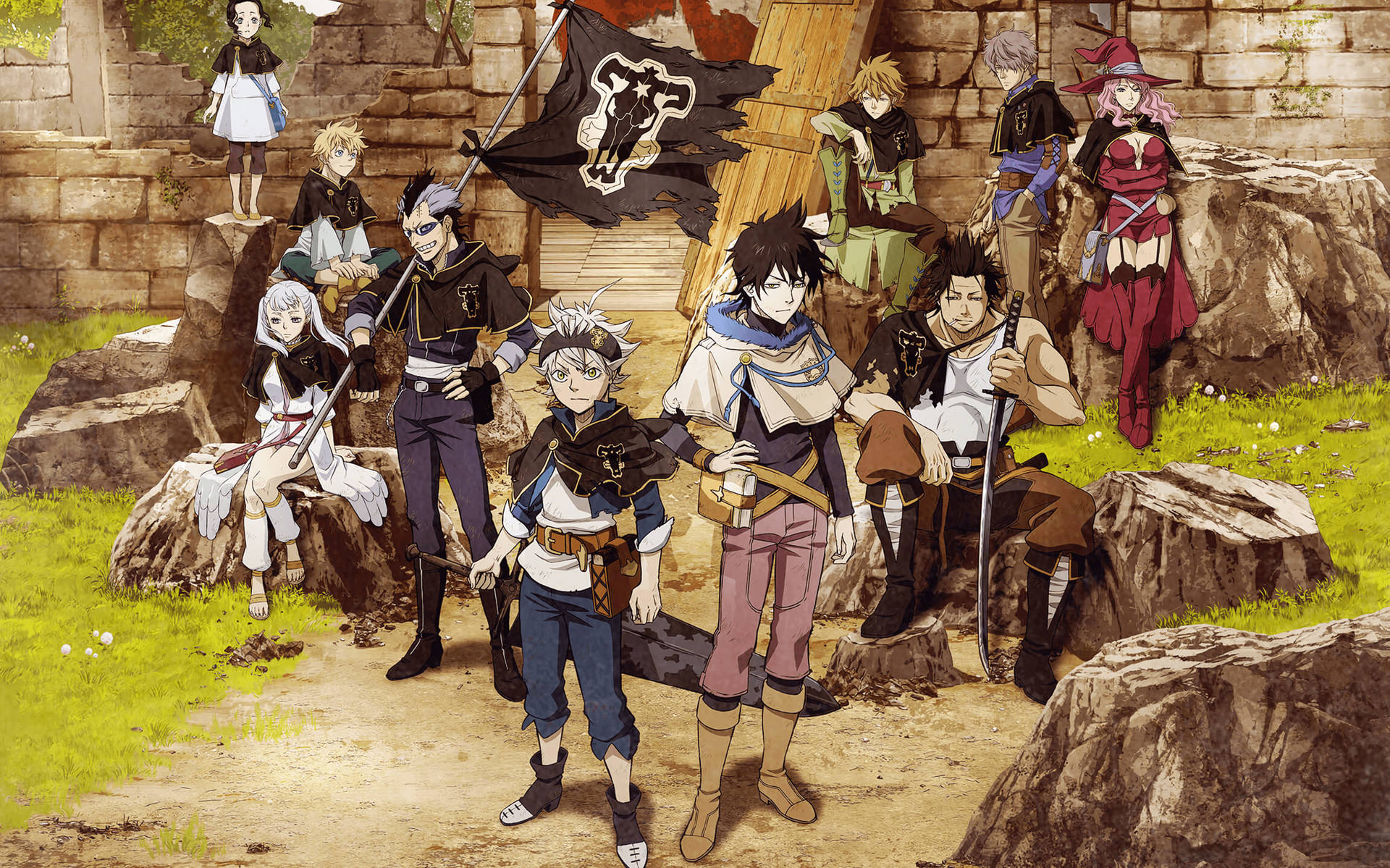 Black Clover 4k Wallpaper