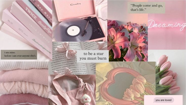 Pastel Pink Computer Wallpaper In