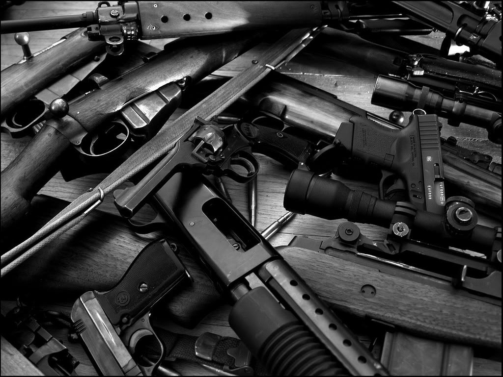 HD Wallpaper Of Guns