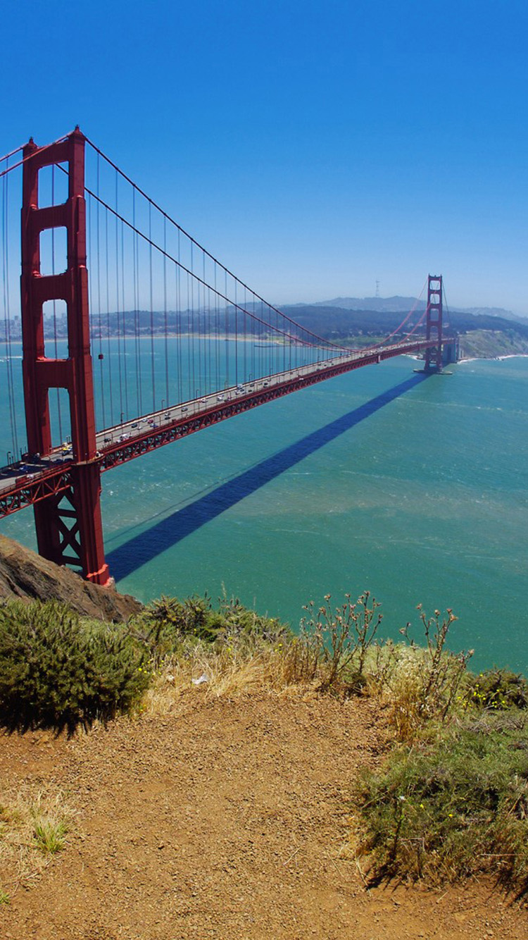 San Francisco Bridge iPhone Wallpaper HD