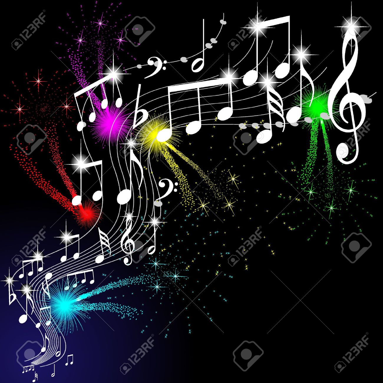 Musical Notes Vector Royalty Cliparts Vectors And Stock