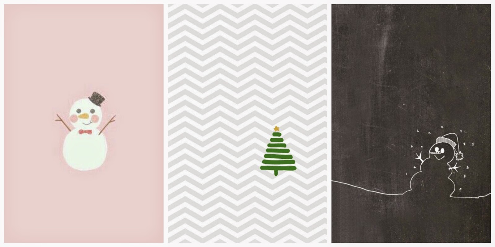 9 Things iPhone Christmas Wallpapers   what lauren did today