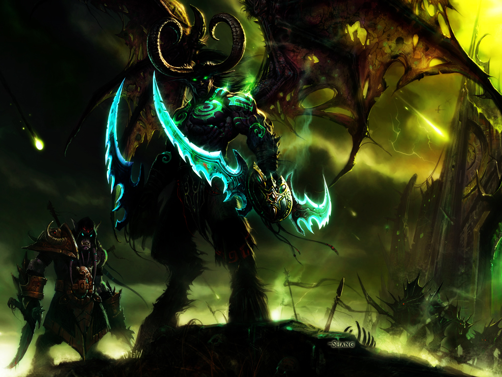 World Of Warcraft Black Temple Illidan Stormrage The Desktop