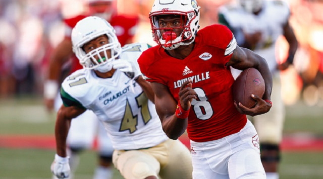 Louisville S Lamar Jackson Could Put Cardinals In Title
