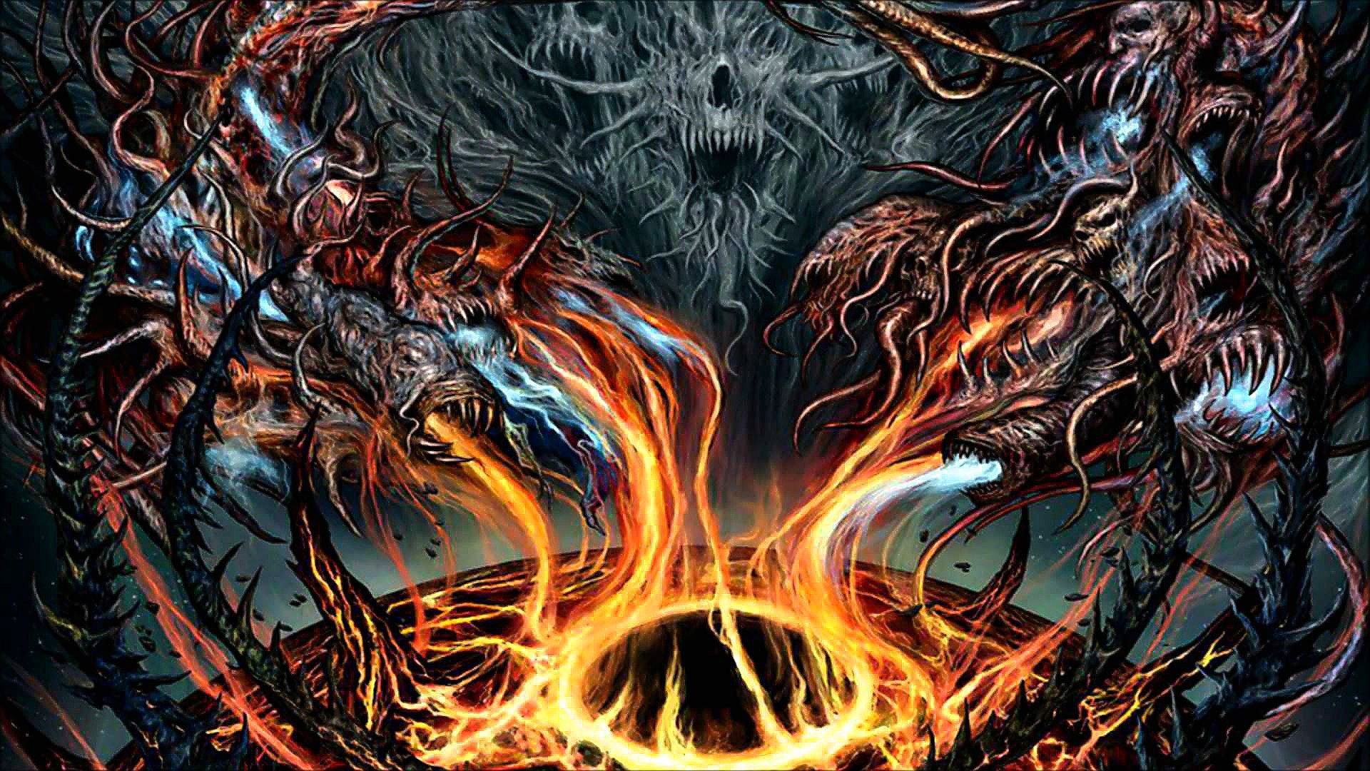 Death Metal Art Wallpaper Image