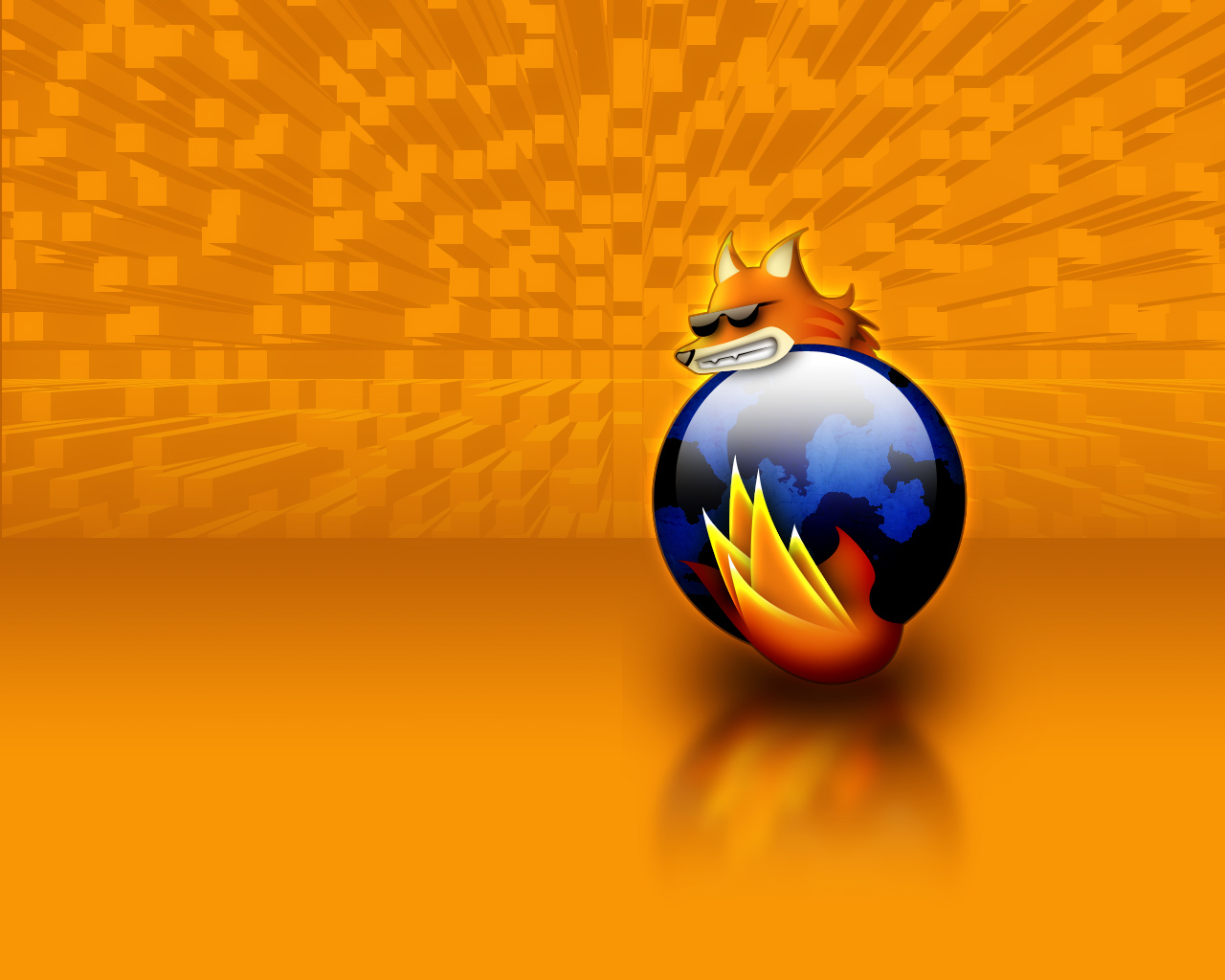 Mozilla Firefox Beta Awesome Windows Linux Wallpaper
