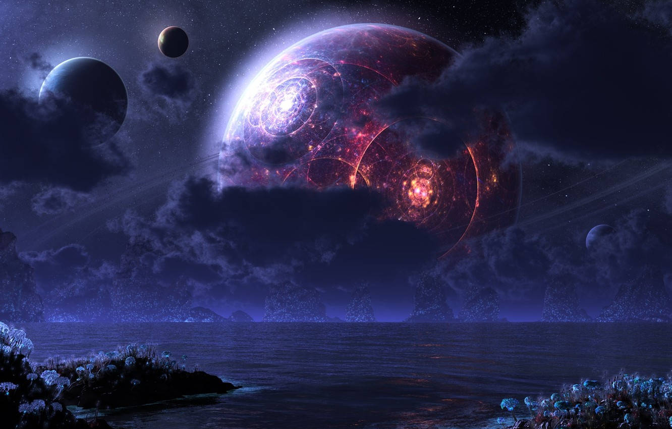 Sci Fi Landscape Wallpaper