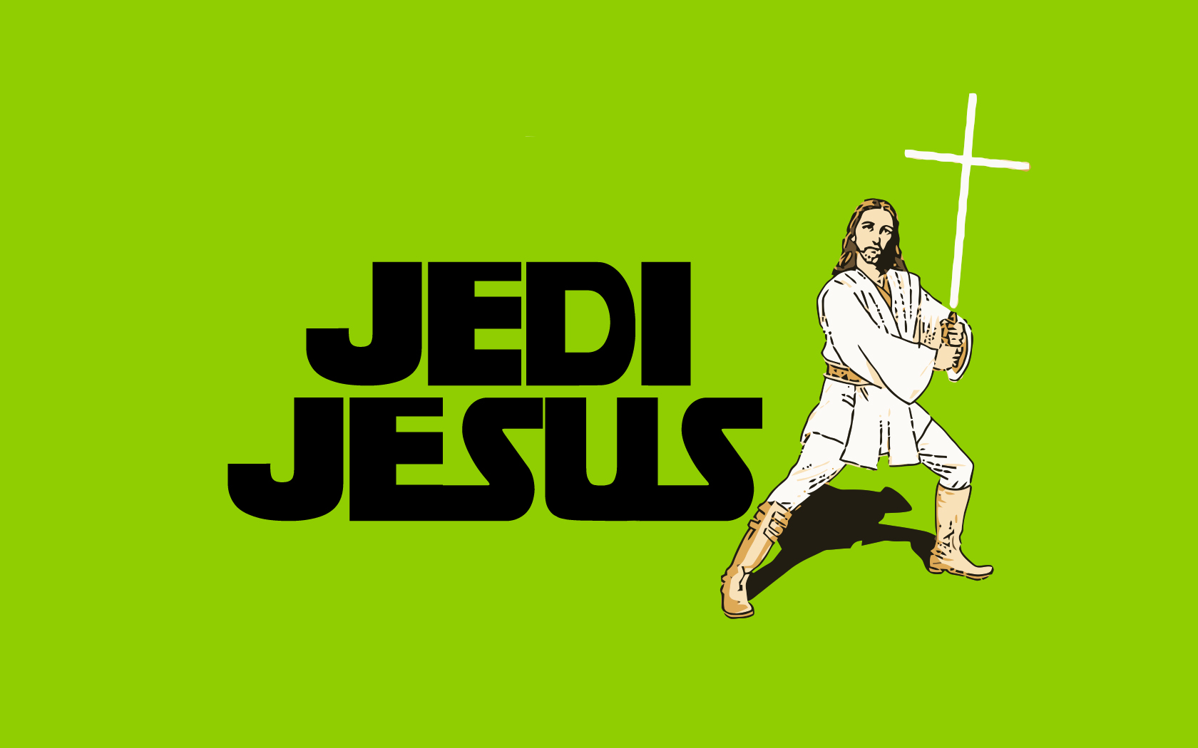 Wallpaper Jedi Jesus Myspace Background