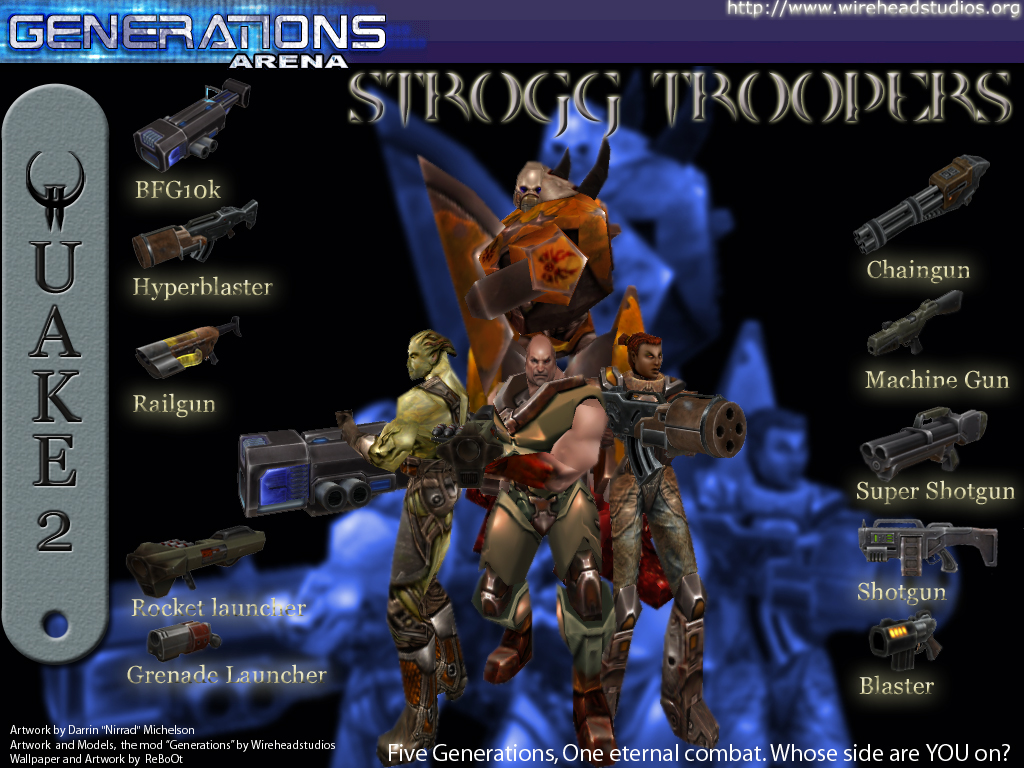 Wirehead Studios Wallpaper Strogg