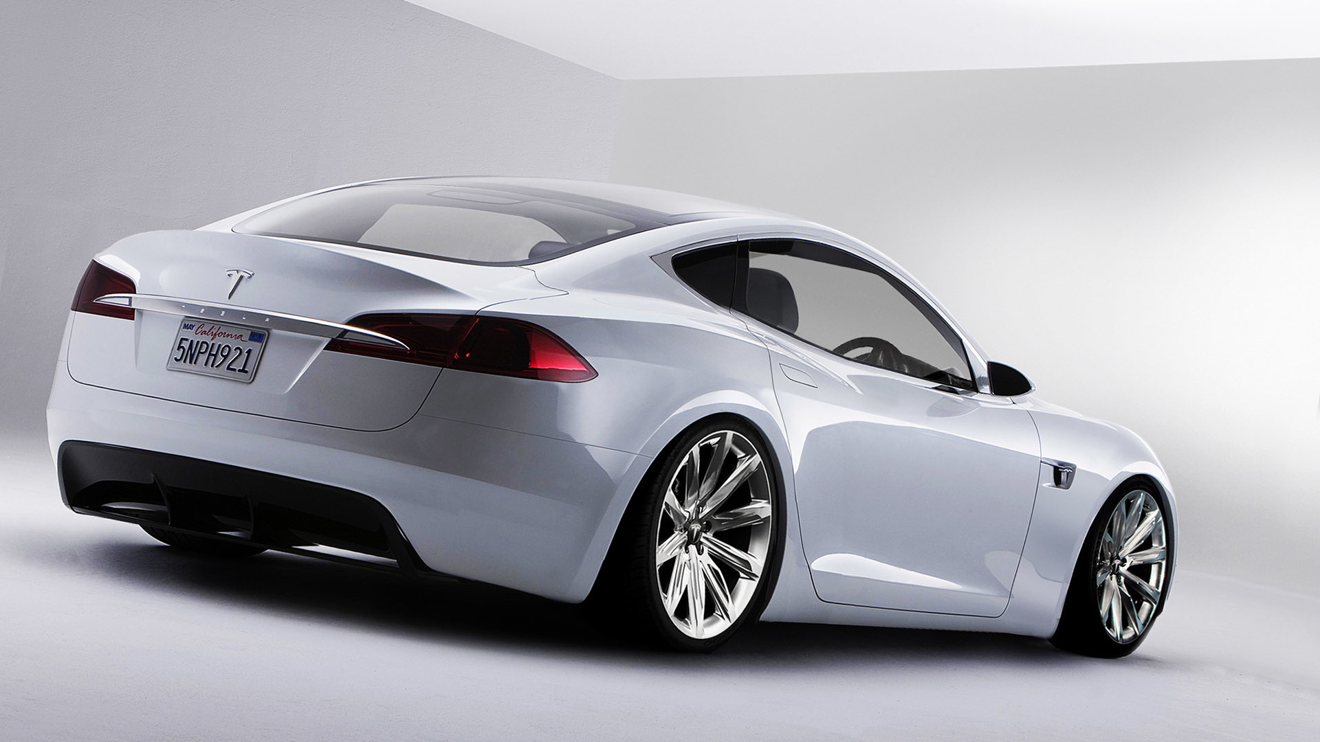 Tesla Model R Widescreen Wallpaper