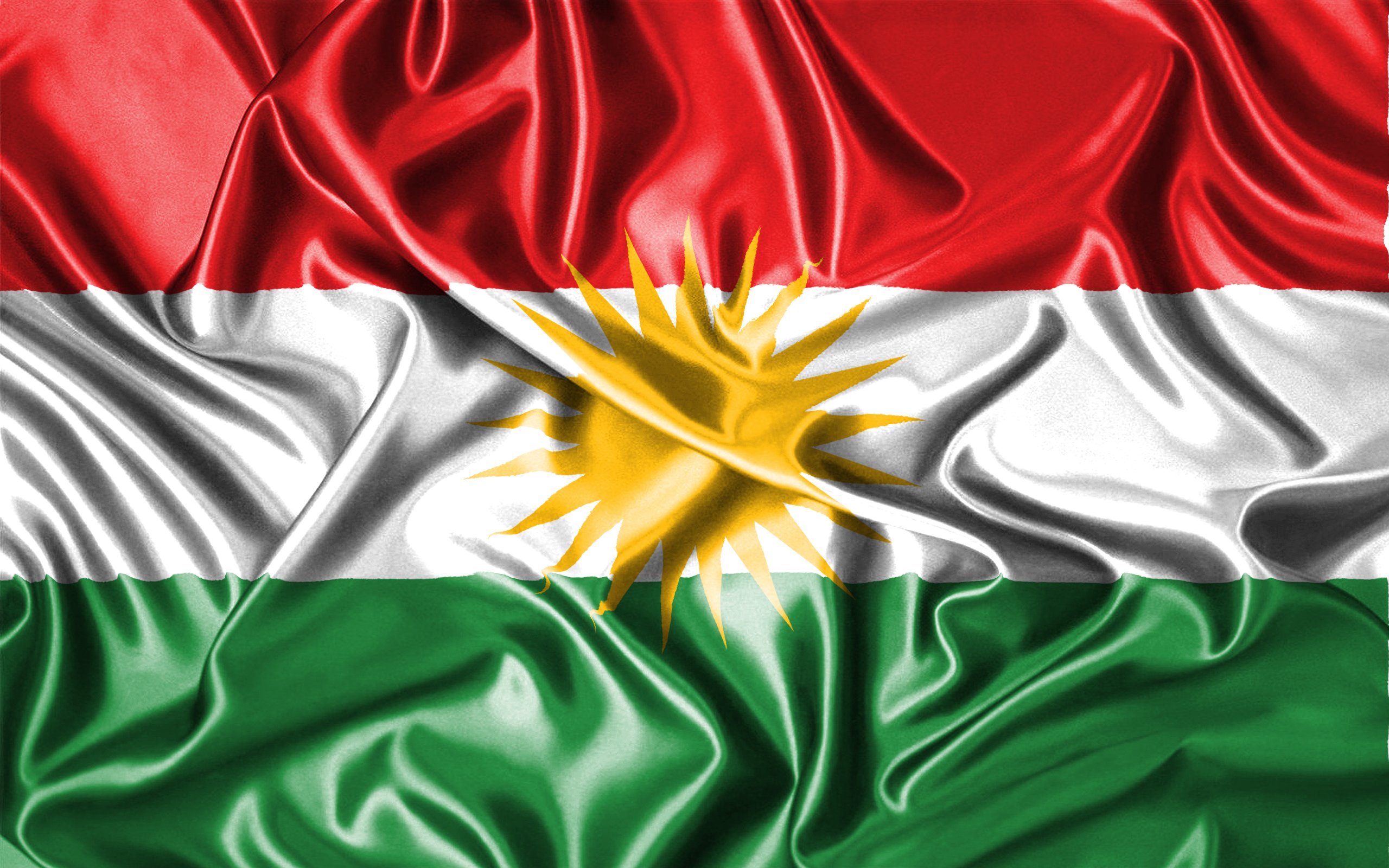 KURDISTAN kurd kurds kurdish flag poster wallpaper 2560x1600