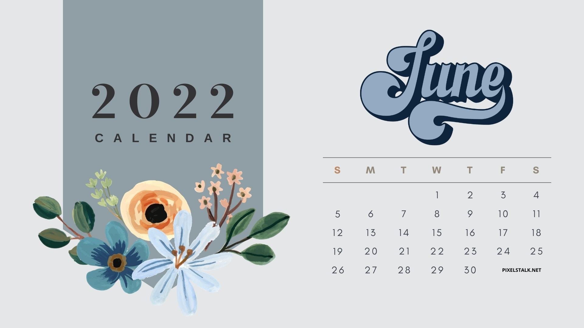 June 2022 Calendar Wallpapers HD