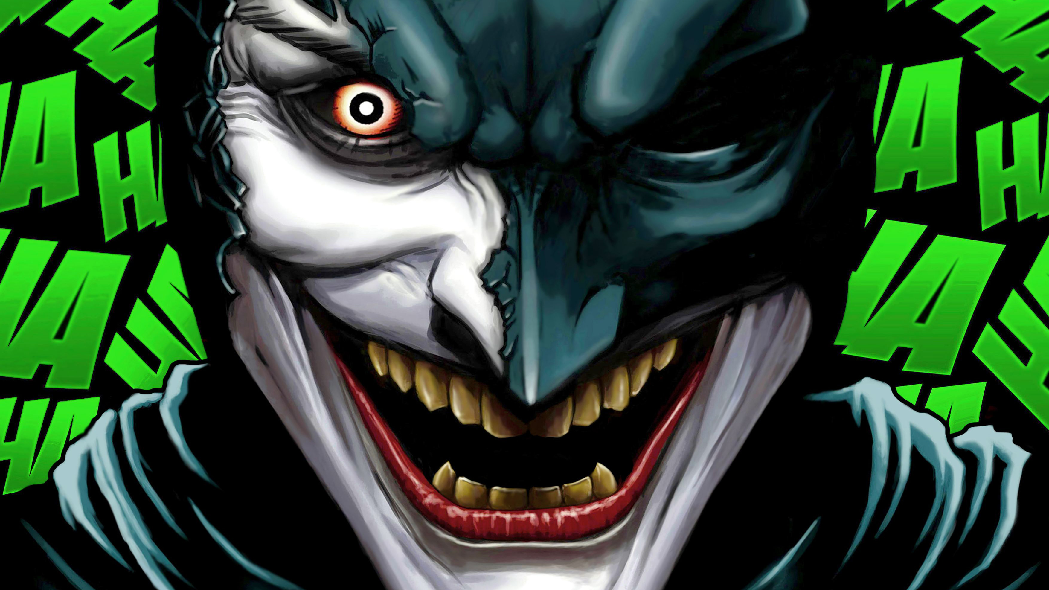Joker Batman Artwork Wallpaper HD Superheroes 4k