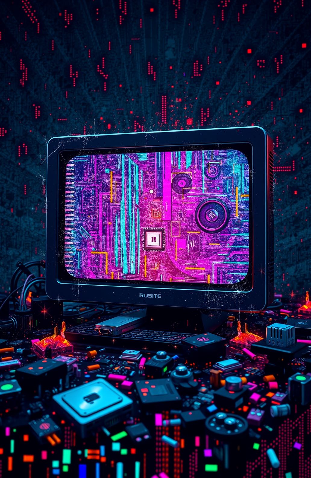 Computer Crash Wallpaper