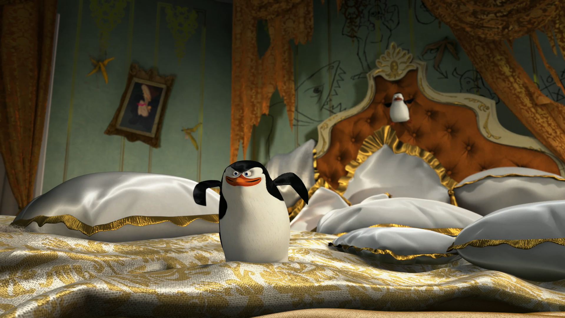 Skipper the Penguin in Madagascar 3 Europes Most Wanted Desktop