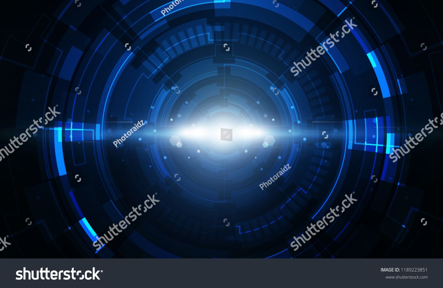 Abstract Technology Background Hitech Munication Concept