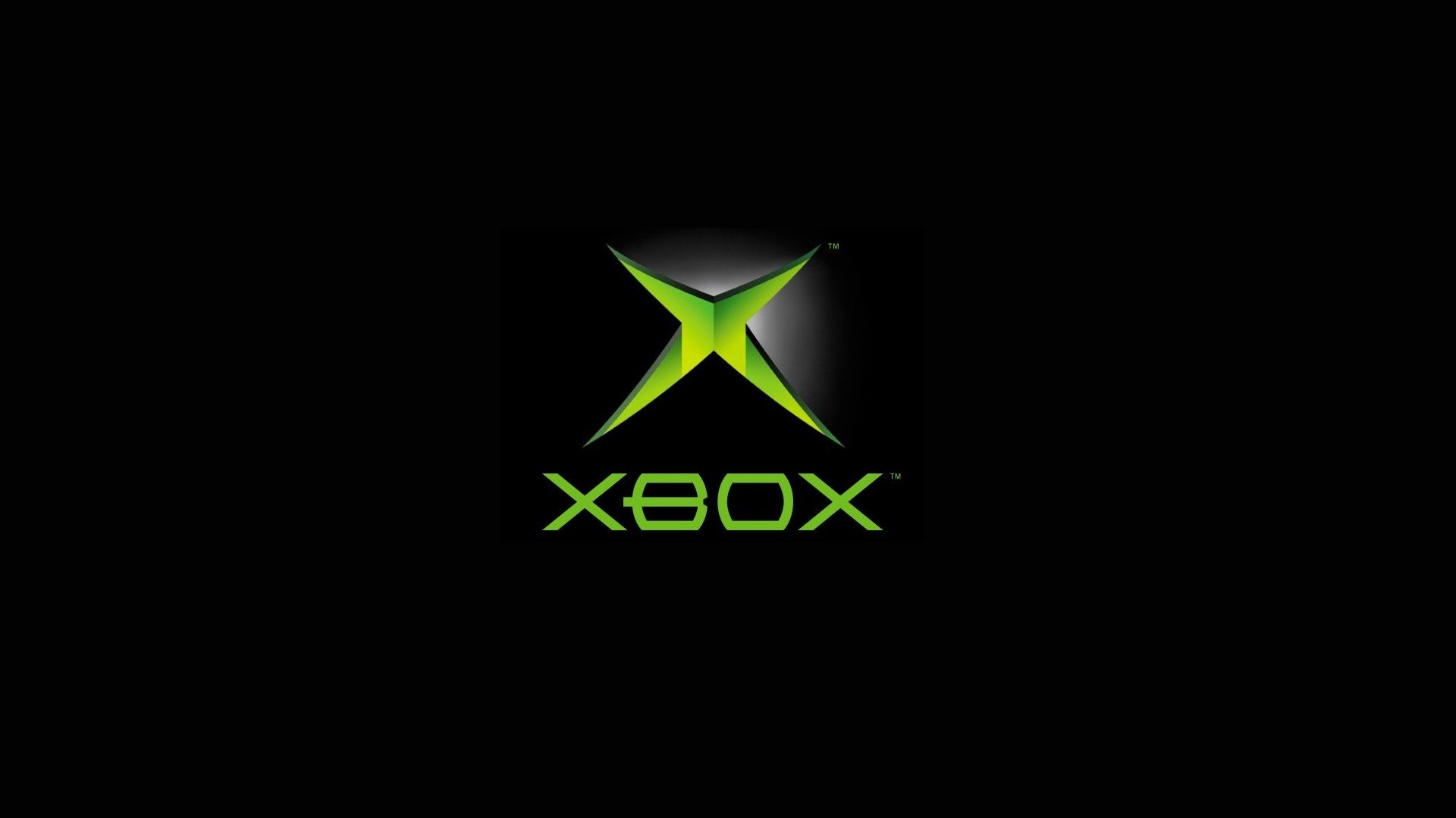 Classic Xbox Logo on a Black Background: A 4K Xbox Wallpaper