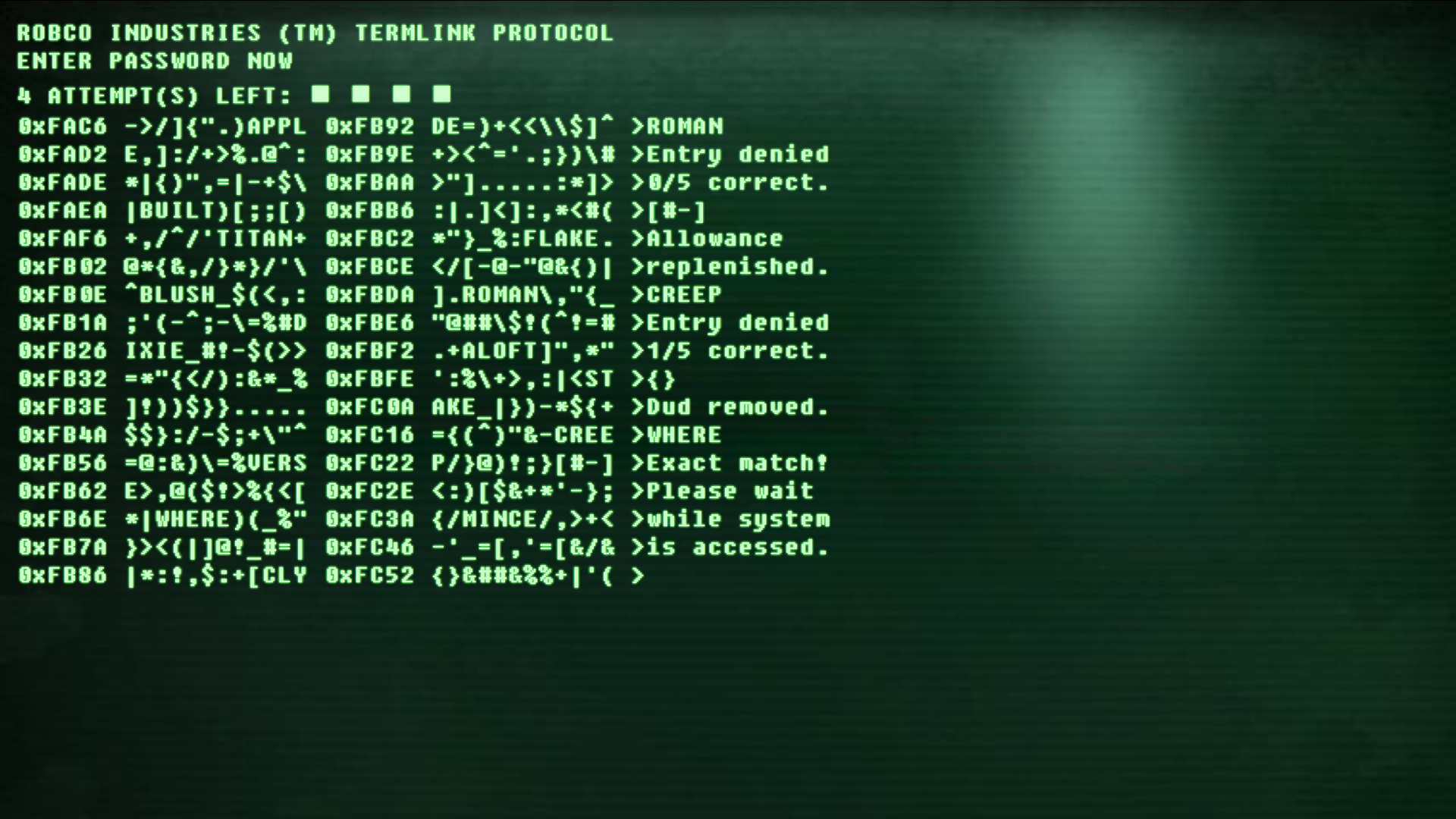  program I wrote makes for a nice terminal wallpaper Fallout