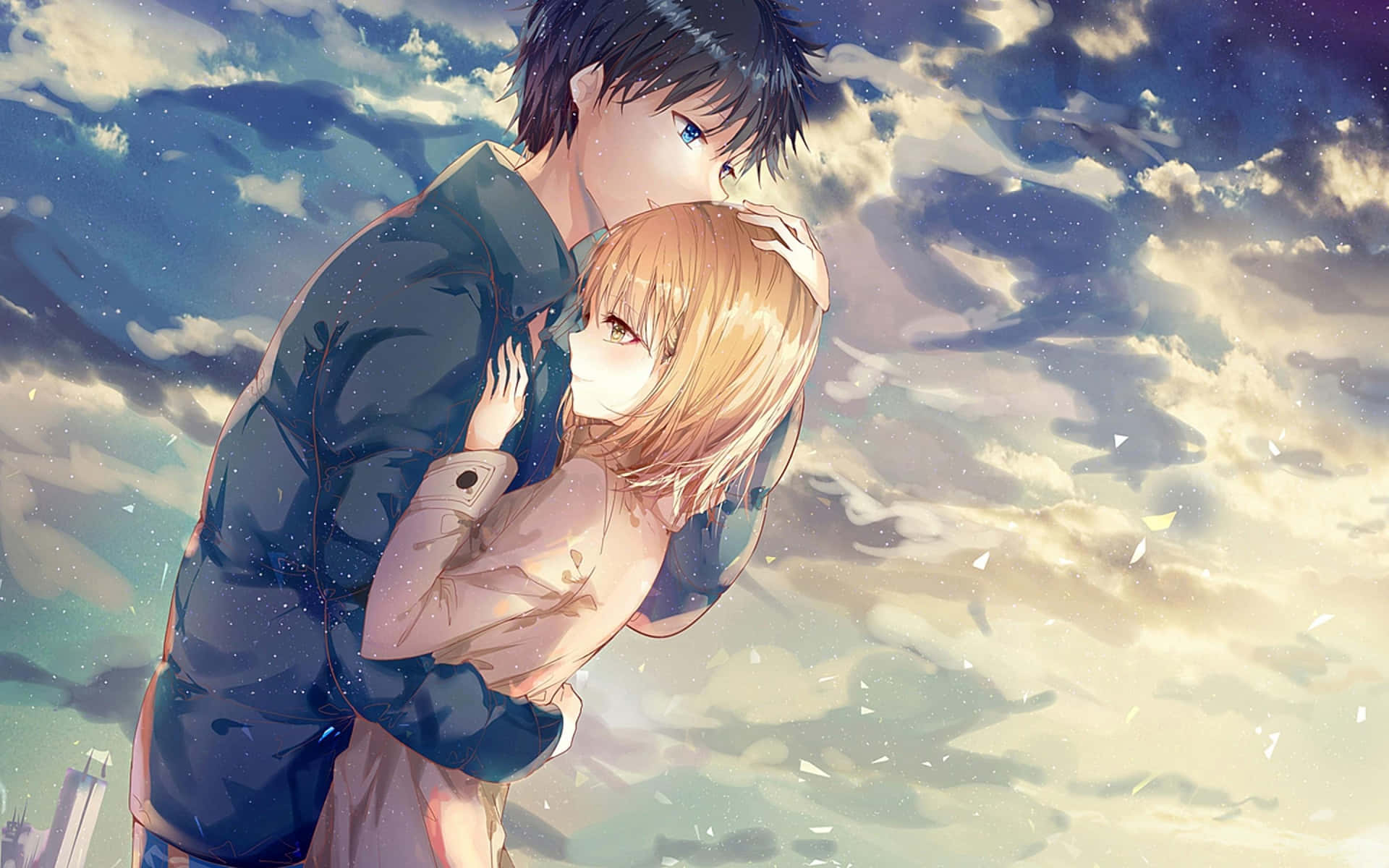Aesthetic Couple Anime Wallpaper