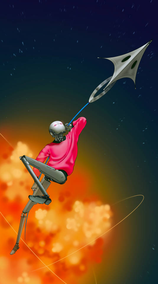 Space Sweepers Background Wallpaper