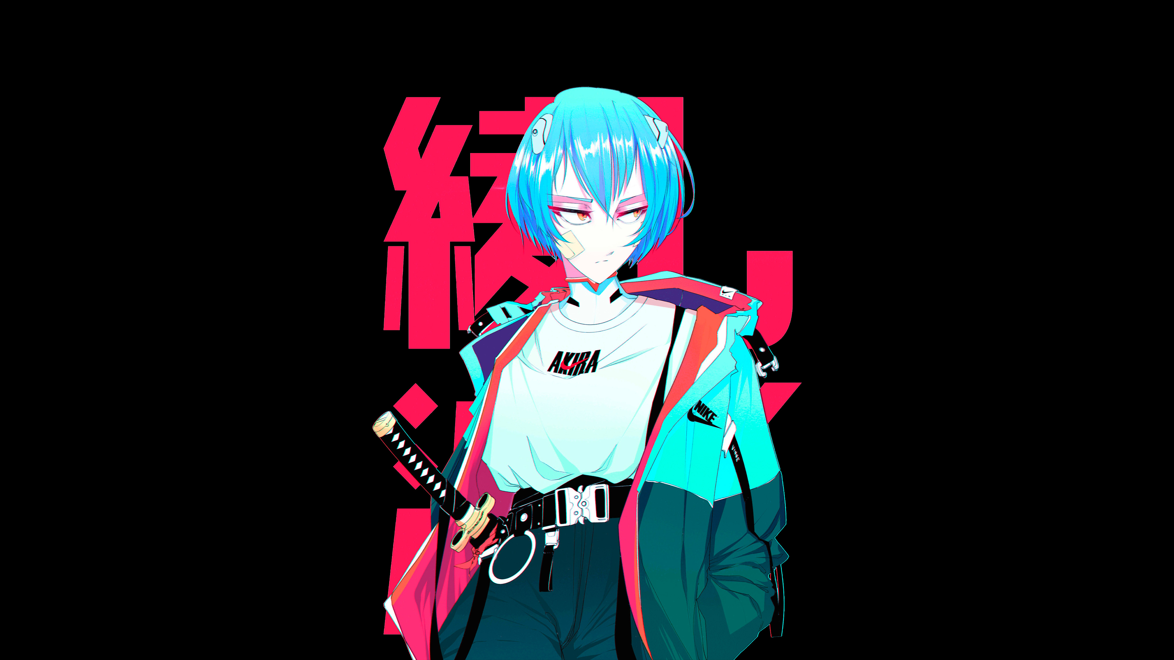 Rei Ayanami Neon Genesis Evangelion 4k Wallpaper HD Anime