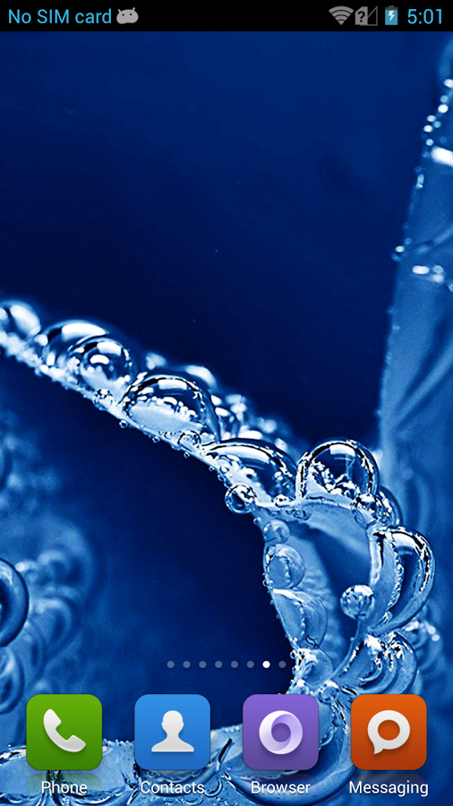 Water Drop Live Wallpaper HD Screenshot