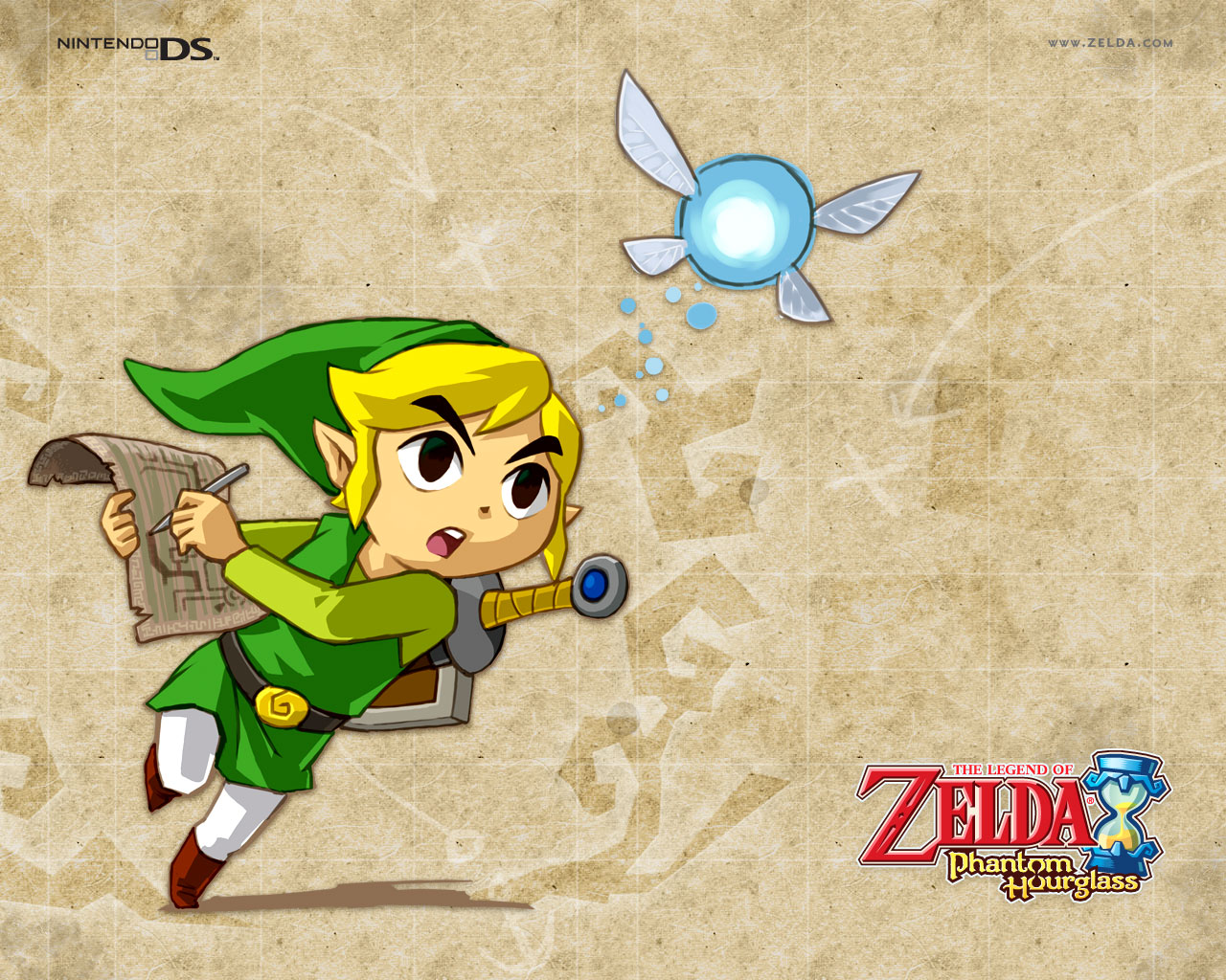 The Legend Of Zelda Phantom Hourglass Wallpaper