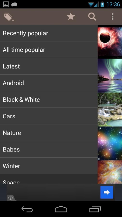 🔥 Free download of the best apps to get HD wallpapers for Android