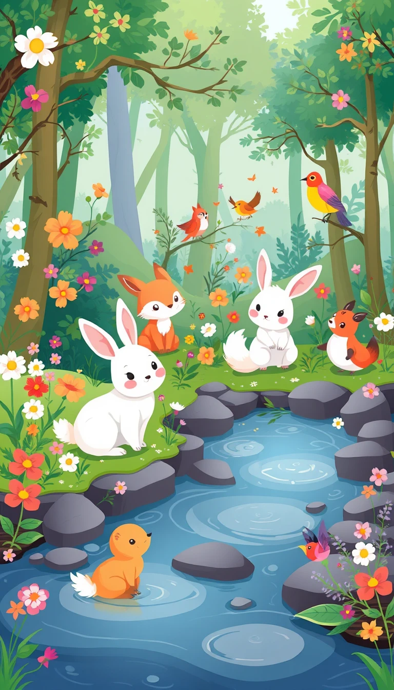 Cute Animal Background