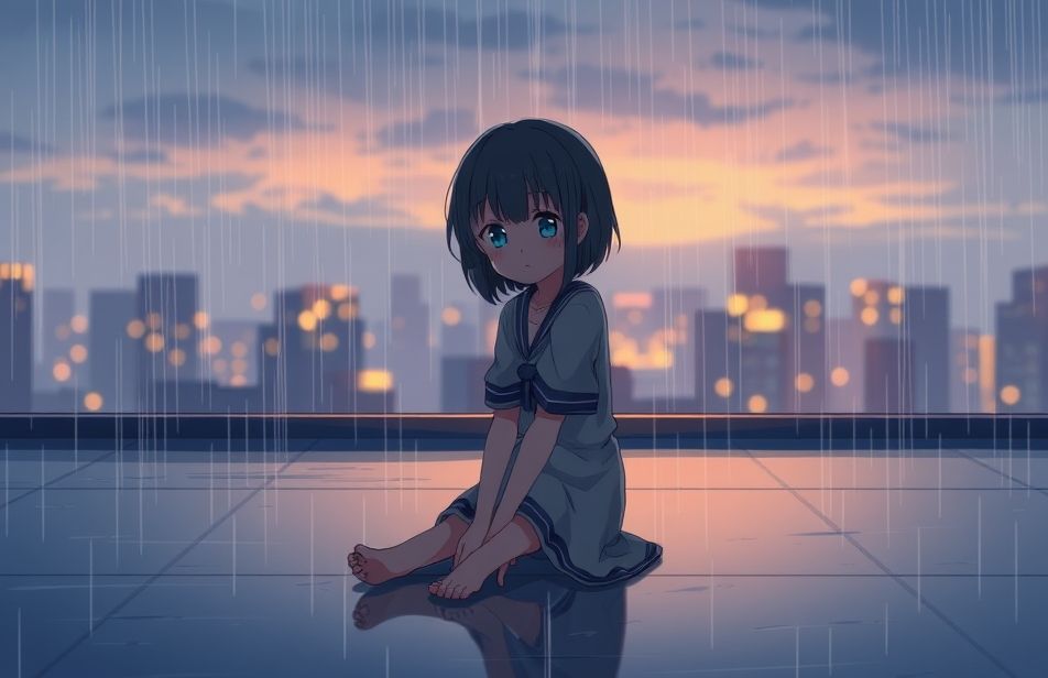 Sad Anime Wallpaper