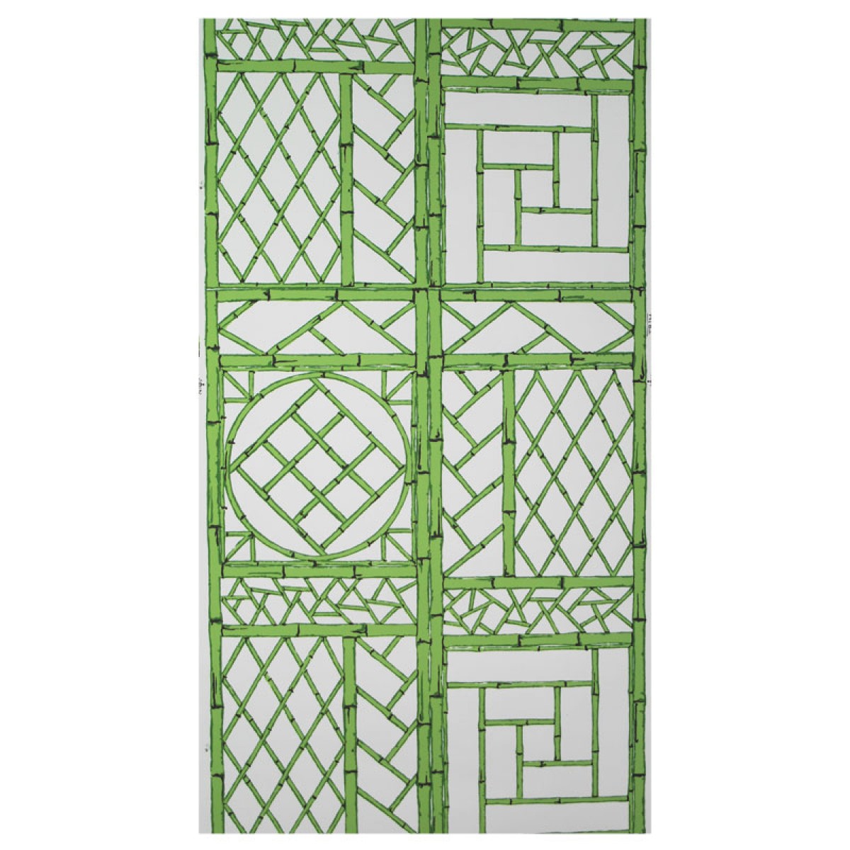 Free download Wallpaper Designer Off White Leaf Trellis Lattice Scroll