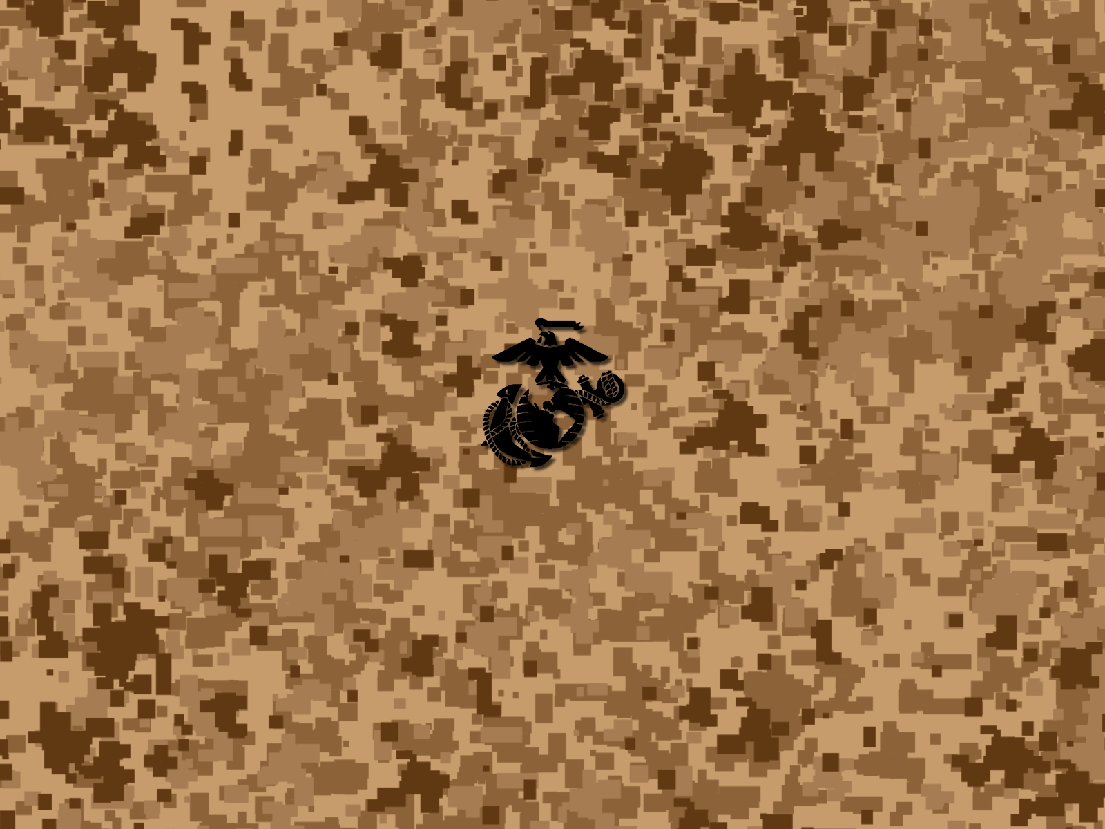 USMC Desert Digi Camo EGA by Darkiller45 1600x1200