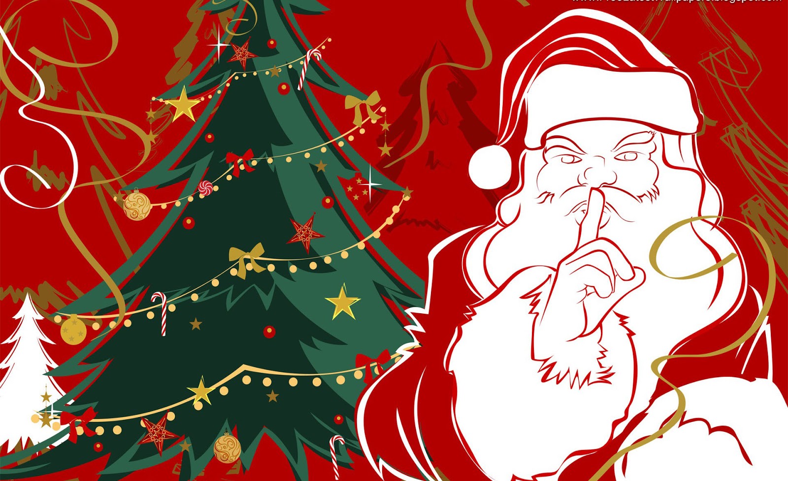 Wallpaper Christmas Santa Claus HD For iPhone
