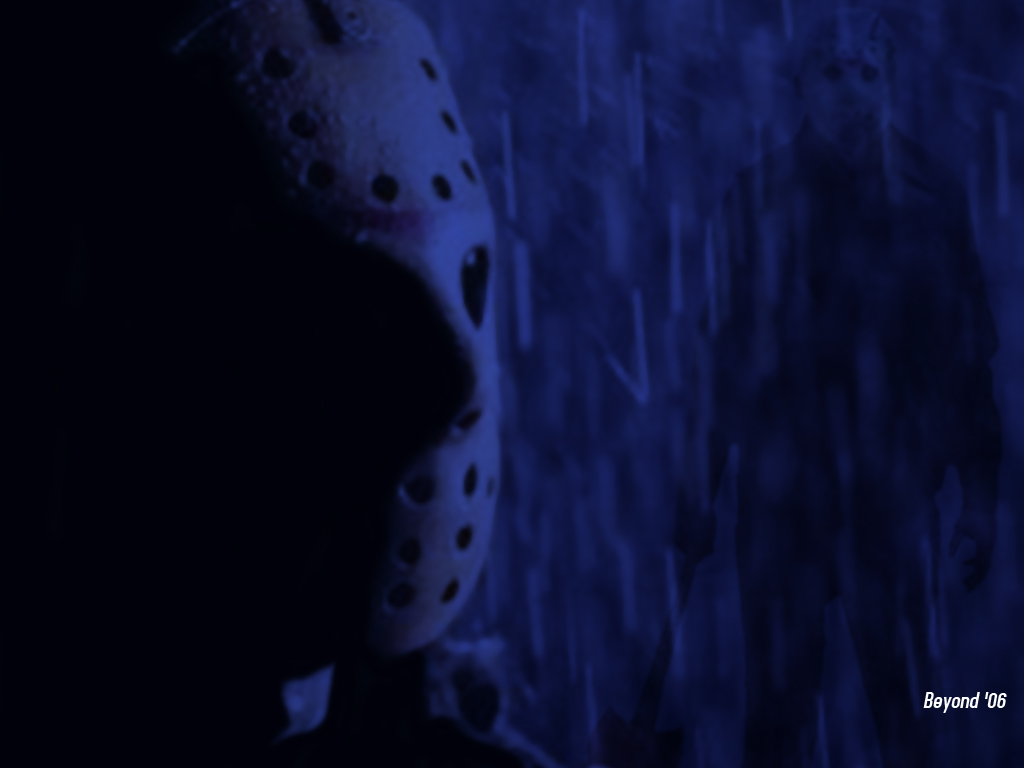 Jason In The Rain Voorhees Wallpaper