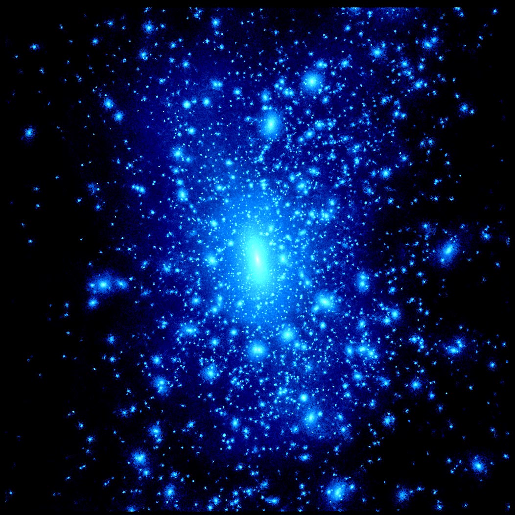 Dark Matter Particle Could be Size of Human Cell  Blue galaxy wallpaper Dark  matter Galaxies wallpaper