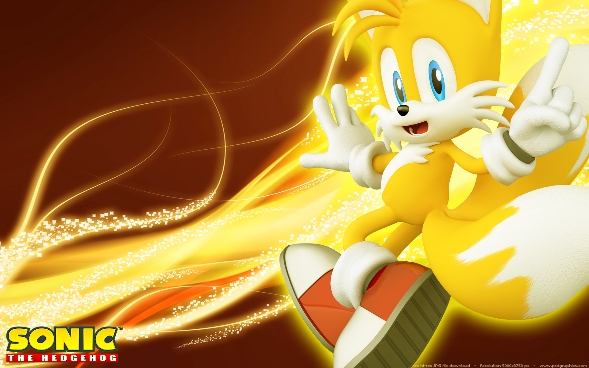 49+ Sonic and Tails Wallpaper on WallpaperSafari Tails X Wave.