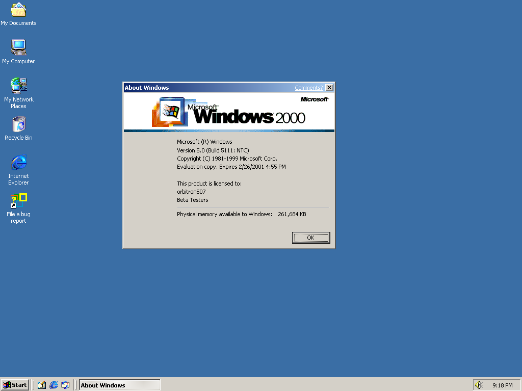 Windows Neptune Build Microsoft Borrow
