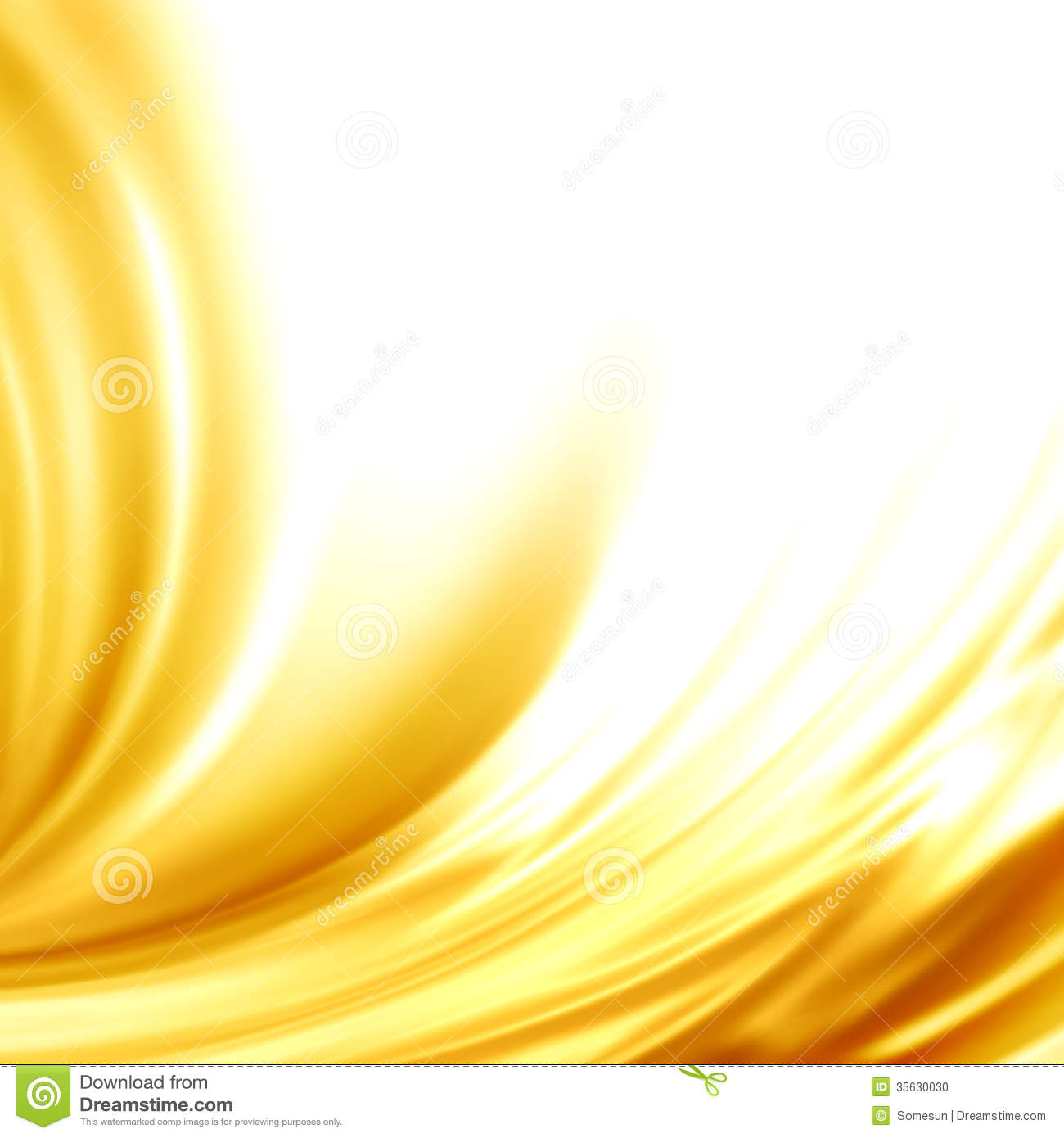 Gold Swirl Design Image Vector