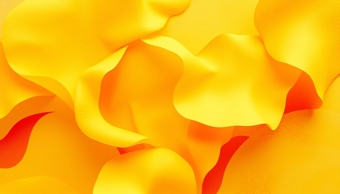 Yellow And Orange Aesthetic Wallpaper