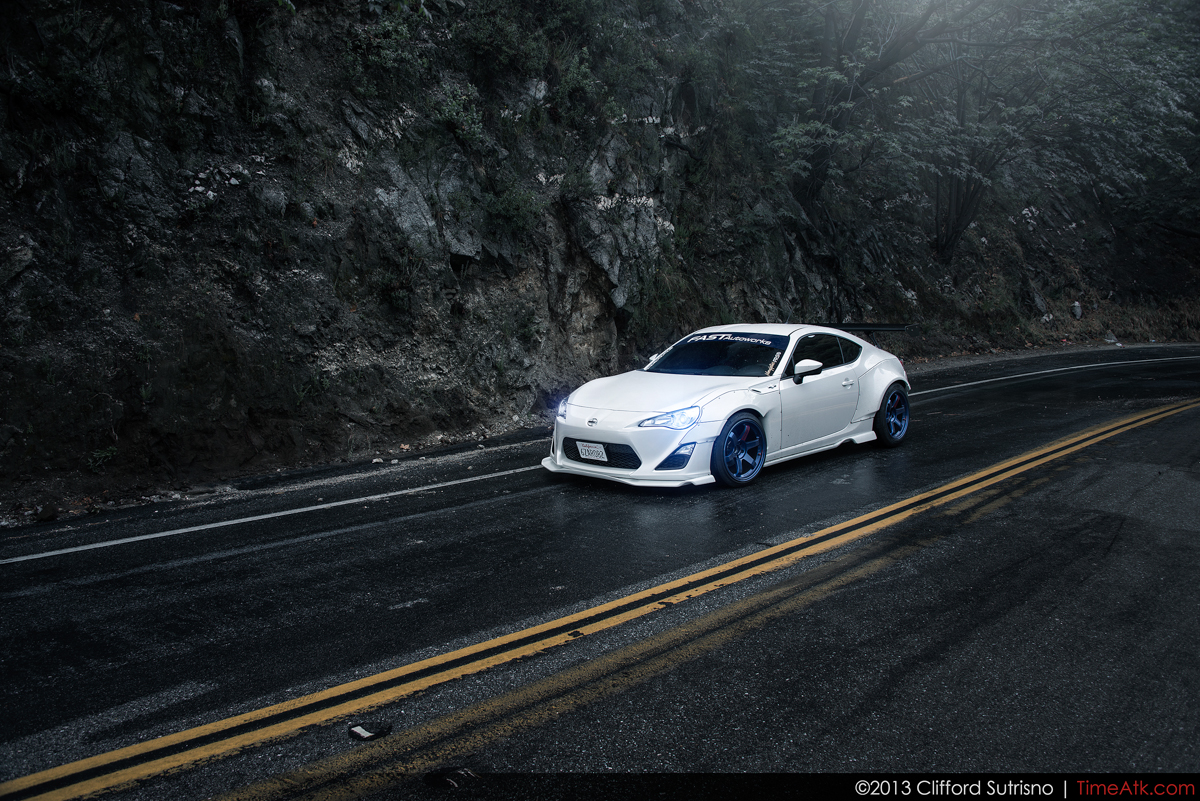 Outcast Fast Autowork S Rocket Bunny Frs Photoshoot In Rain By