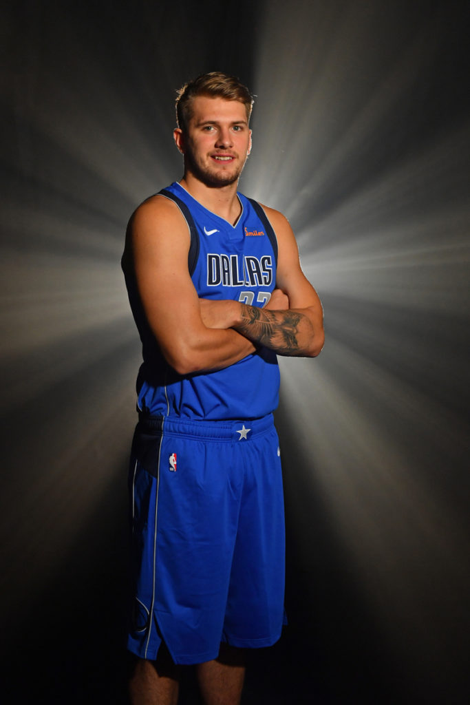 Luka Doncic Rookie Photoshoot Official Website Of The Dallas