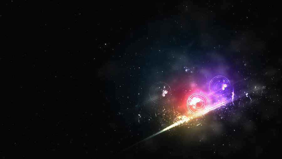 Space Abstract Wallpaper By Agni43